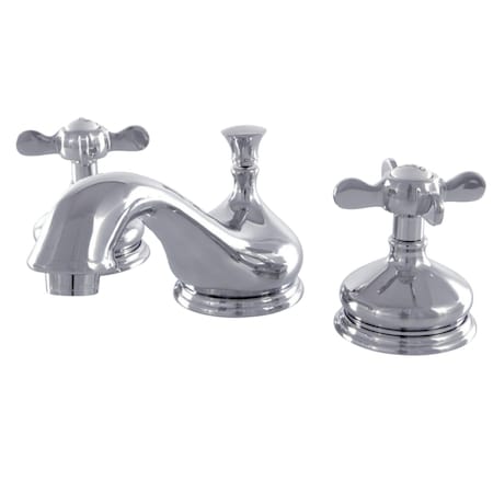 Kingston Brass KS1161BEX 8" Widespread Bathroom Faucet, Polished Chrome KS1161BEX